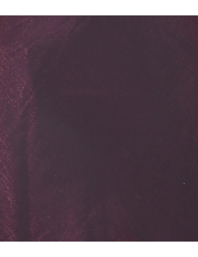 Plum Evening Dress - S