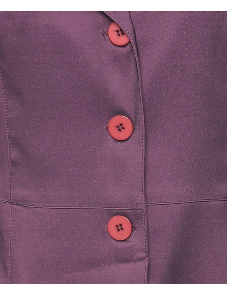 Plum Evening Jacket - M
