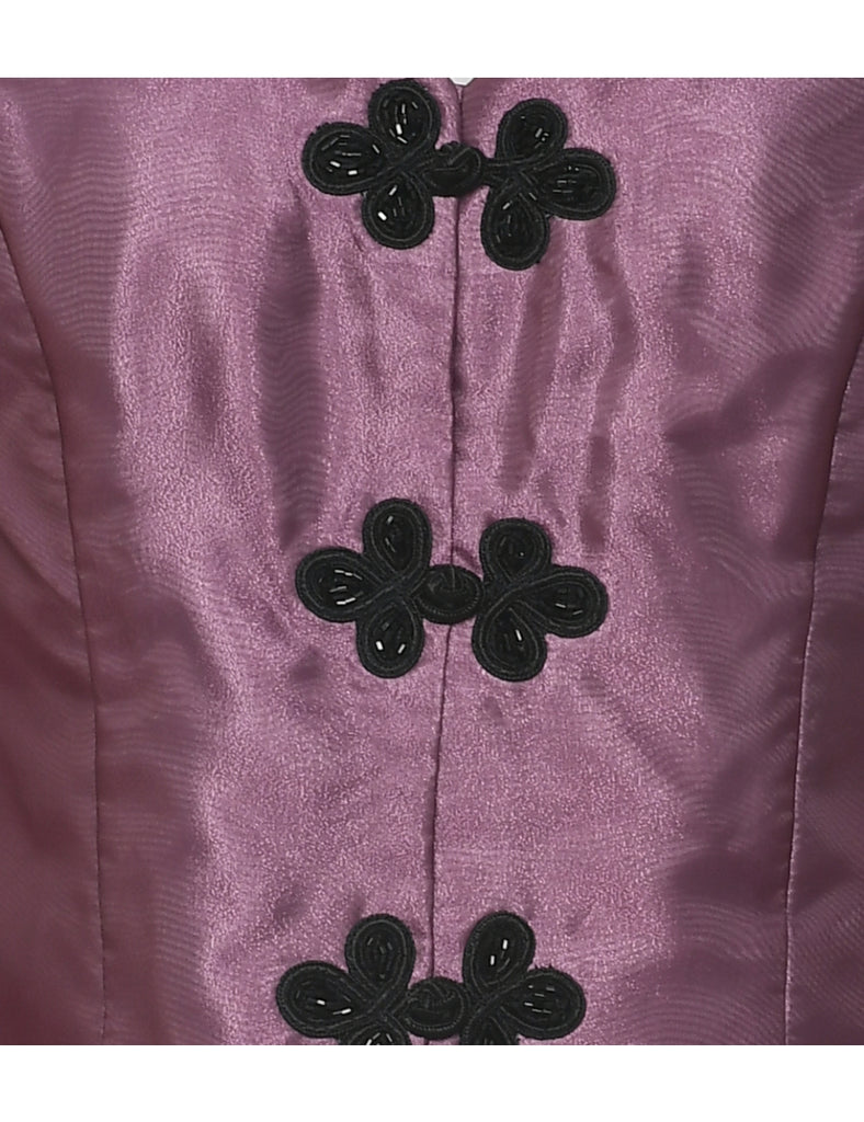 Plum Evening Jacket - M