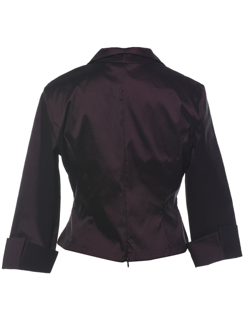 Plum Evening Top - L