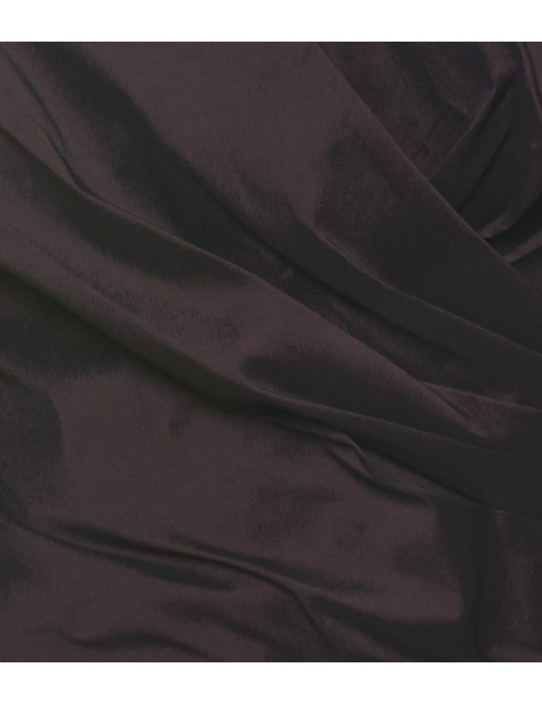 Plum Evening Top - L