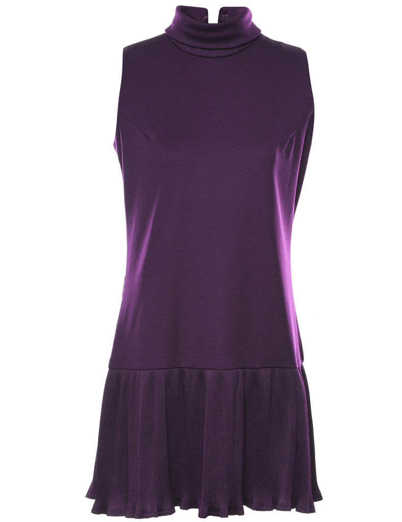 Plum Mini Dress - M