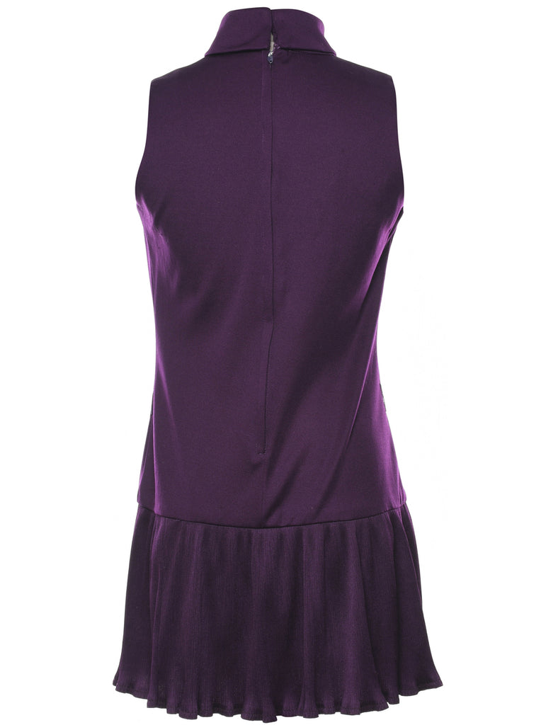 Plum Mini Dress - M