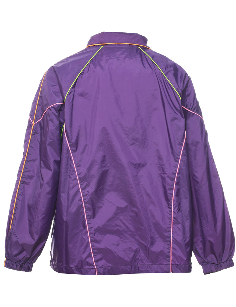 Plum Nylon Jacket - L