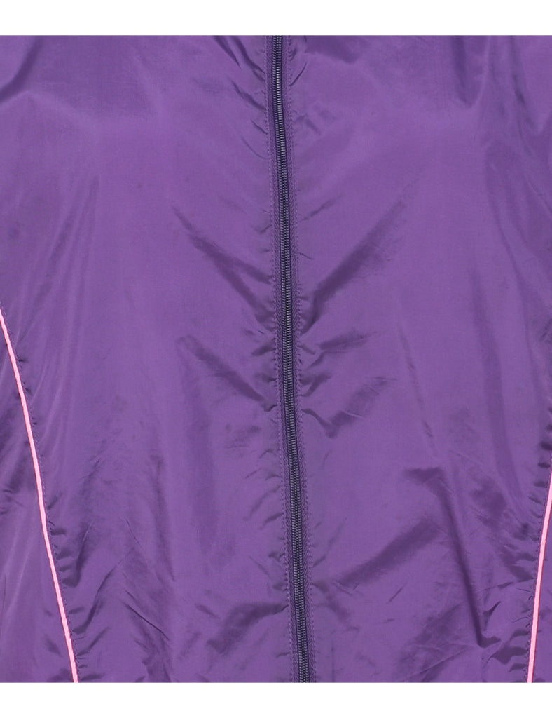Plum Nylon Jacket - L