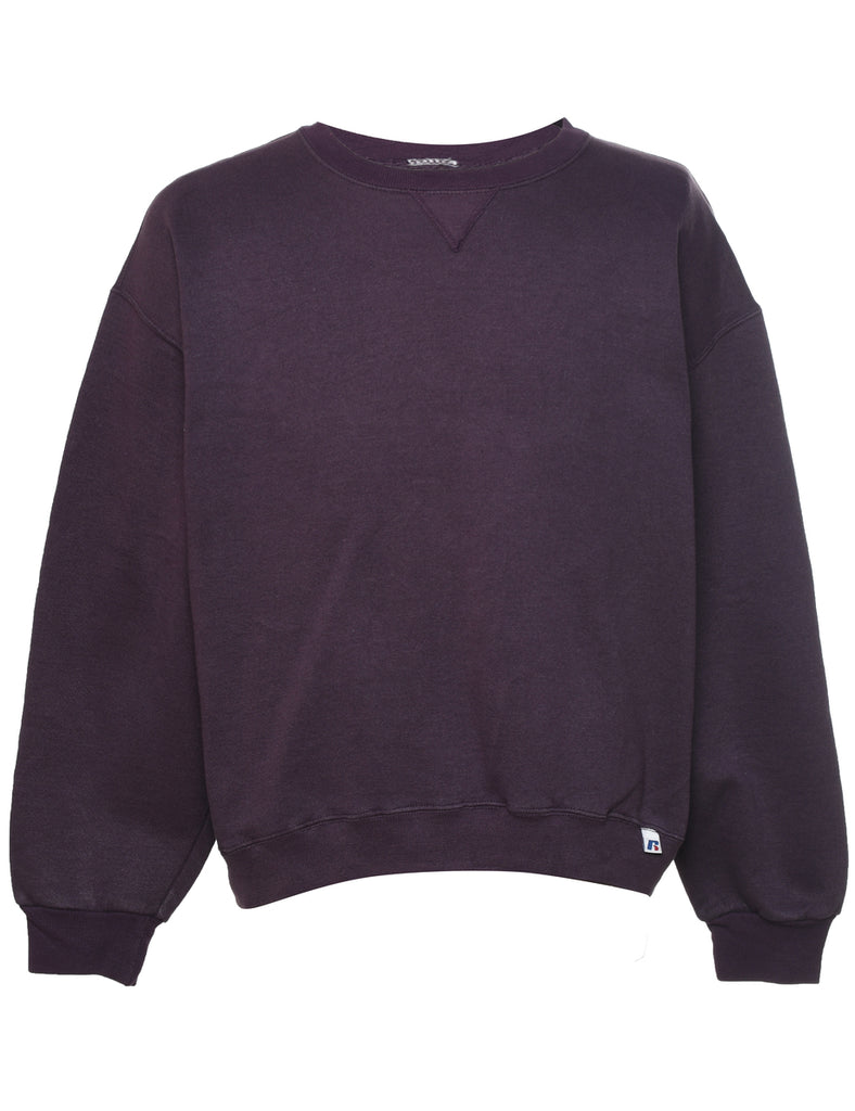Plum Plain Sweatshirt - L