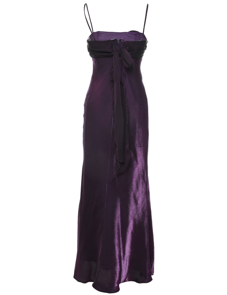Plum Prom Dress - S