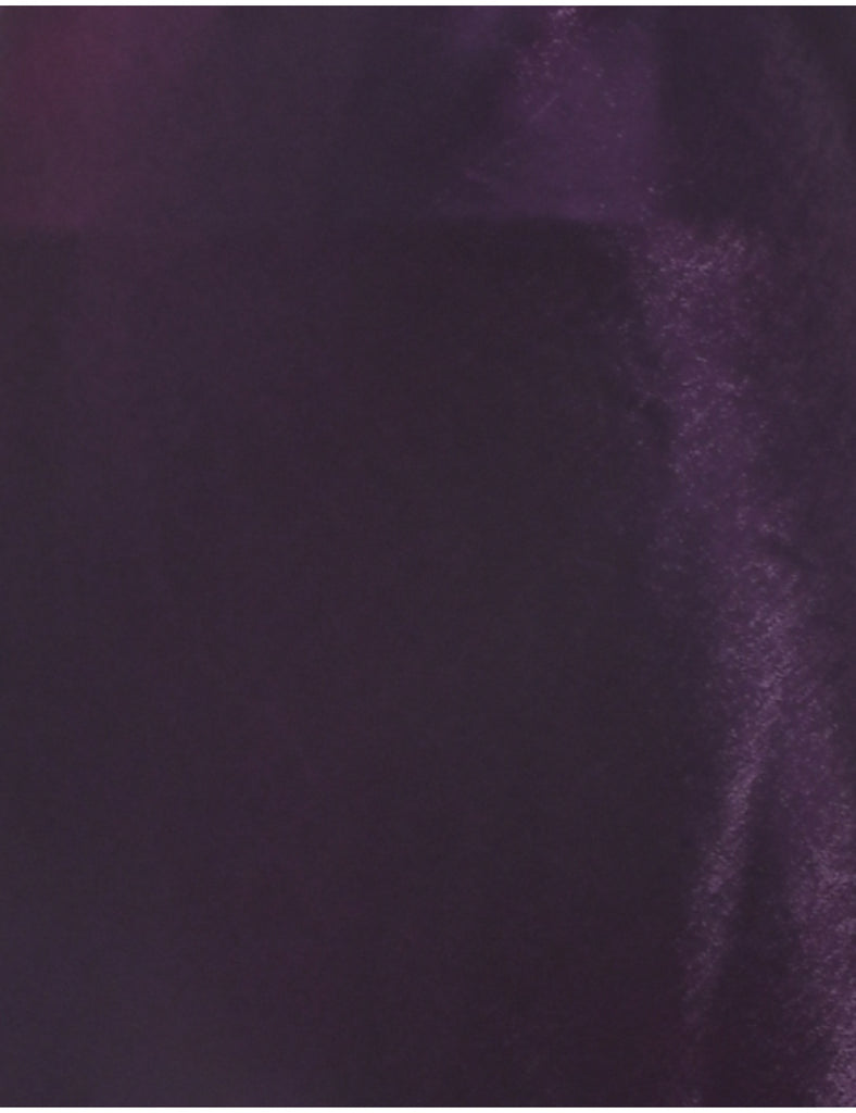 Plum Prom Dress - S
