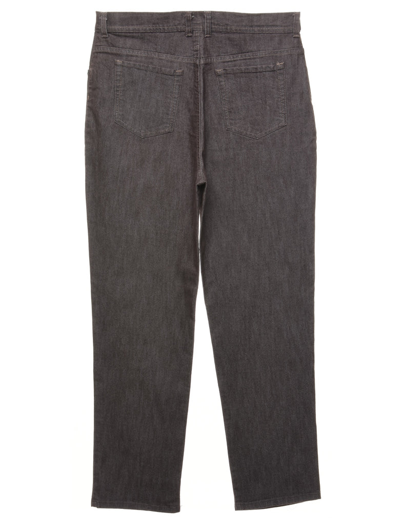 Plum Tapered Jeans - W34 L31