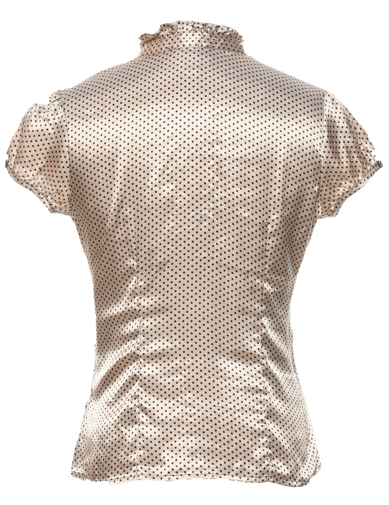 Polka Dot Blouse - M