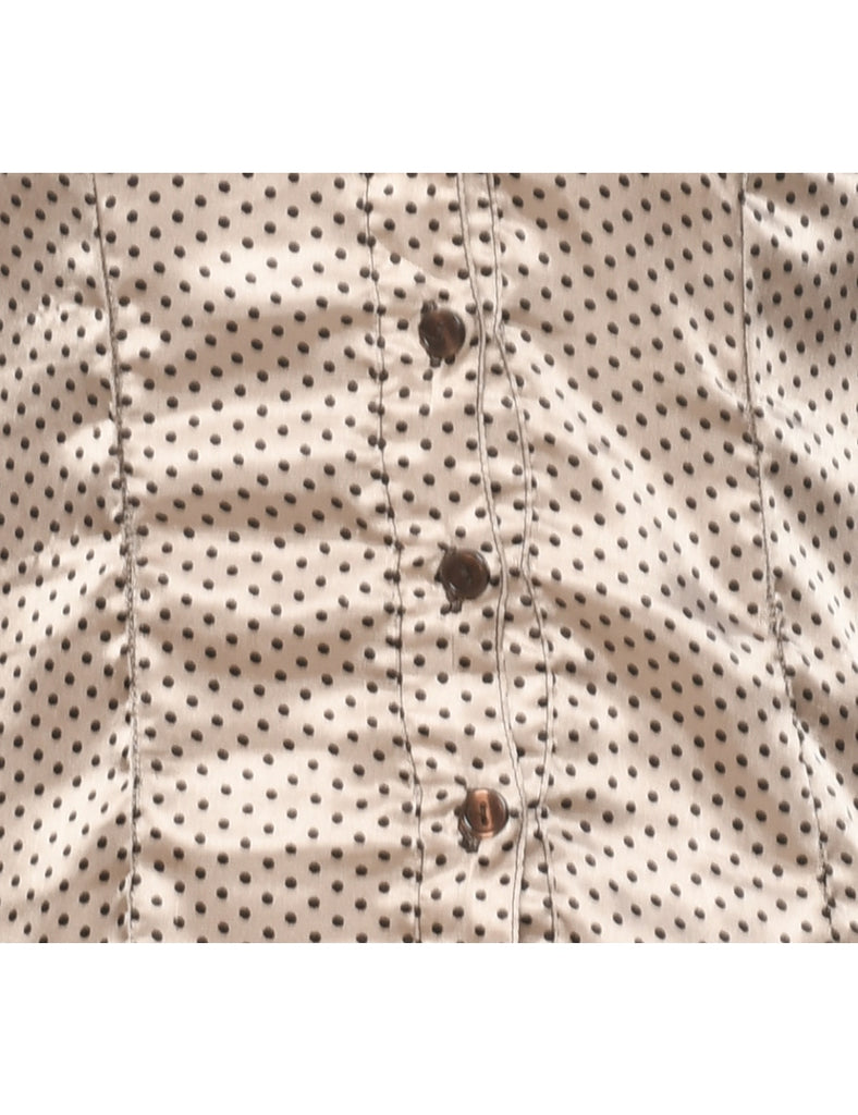 Polka Dot Blouse - M