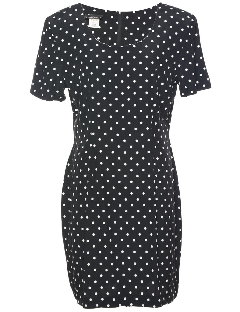 Polka Dot  Dress - L