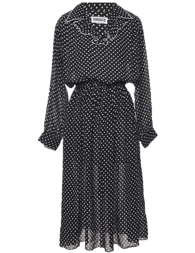 Polka Dot Dress - L