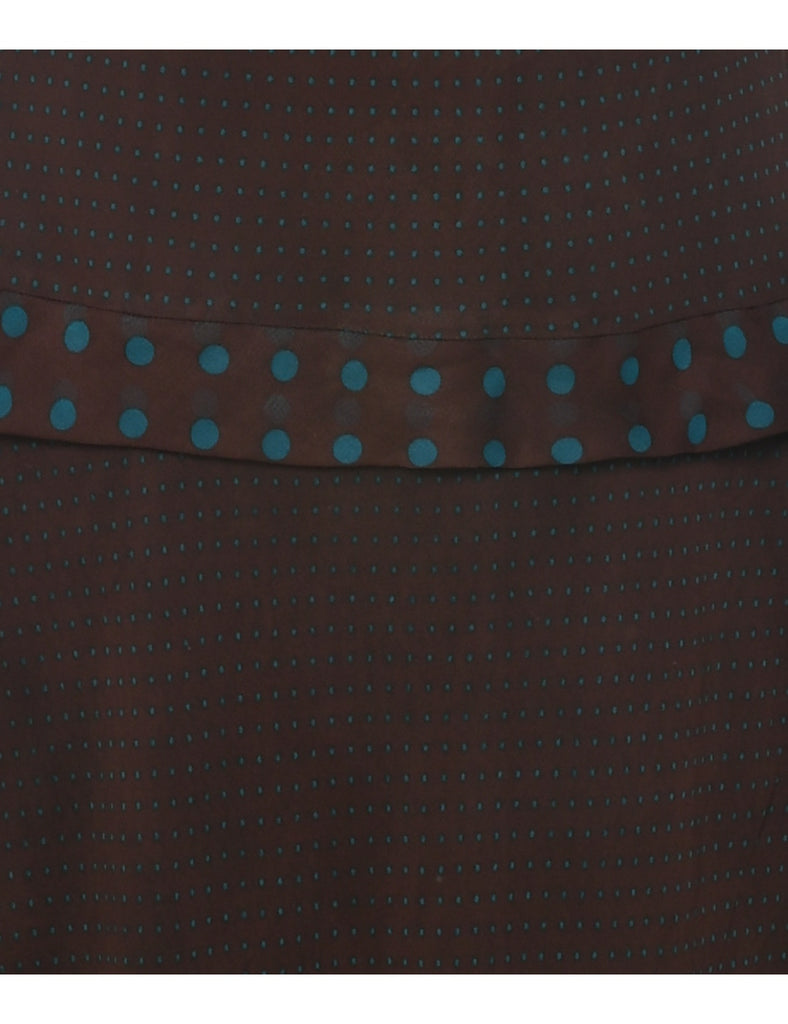 Polka Dot  Dress - L