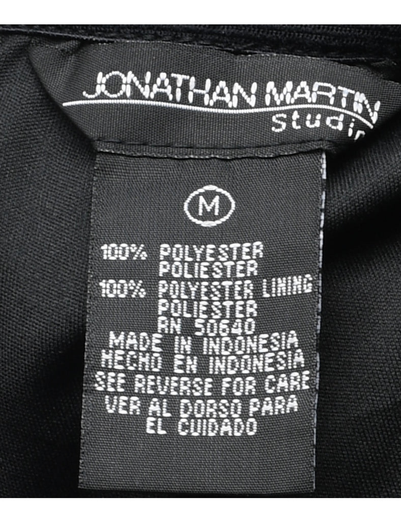 Polka Dot Flared Skirt - M