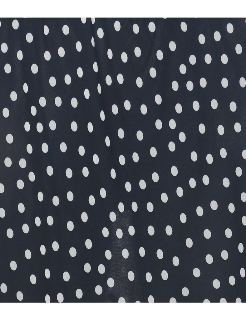 Polka Dot Midi Skirt - XS