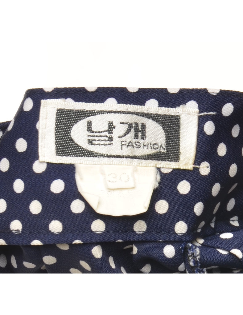Polka Dot Navy Shorts - W30 L13