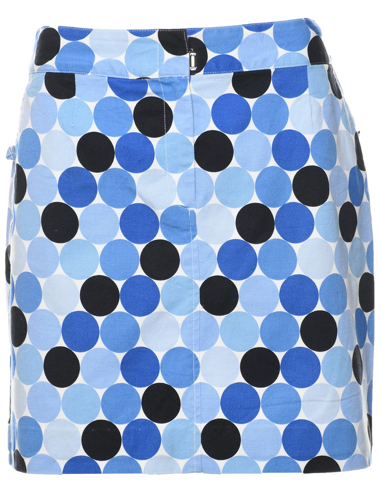 Polka Dot Pencil Skirt - M