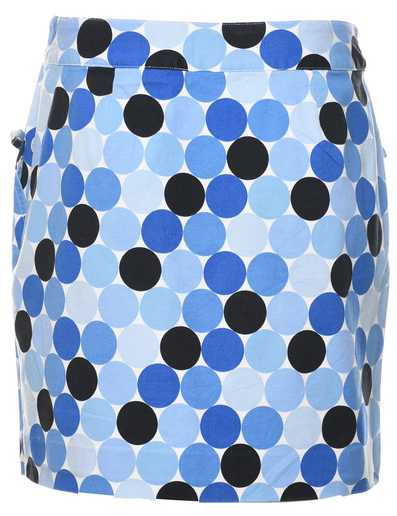 Polka Dot Pencil Skirt - M