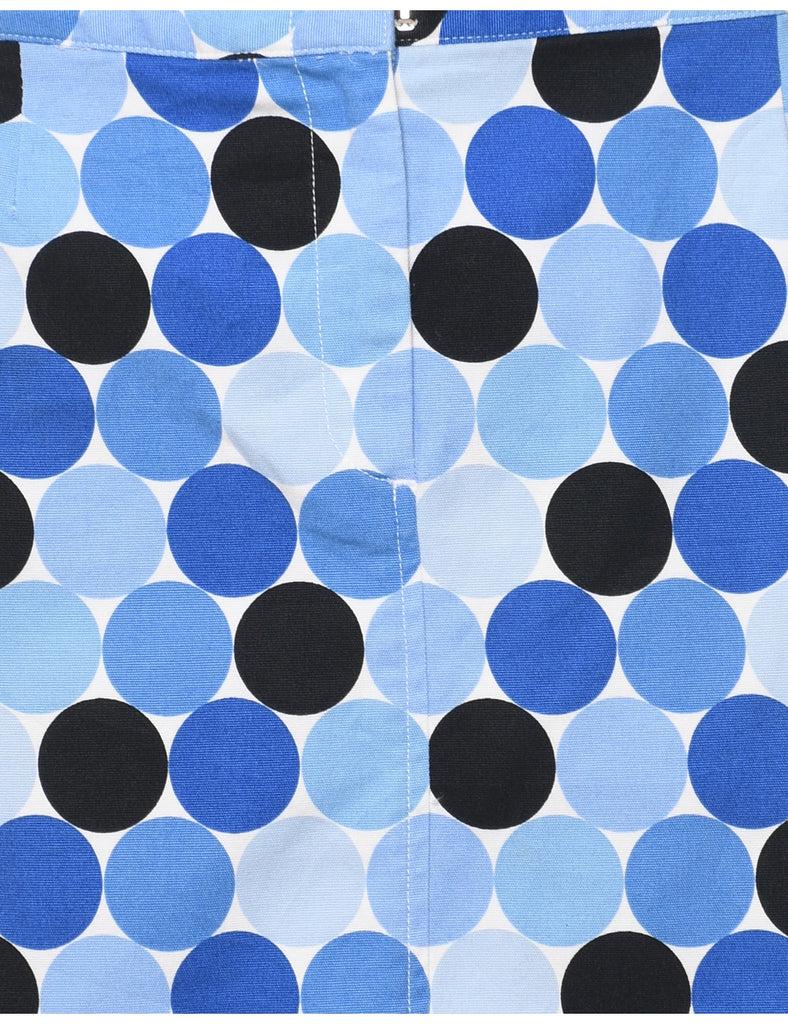 Polka Dot Pencil Skirt - M