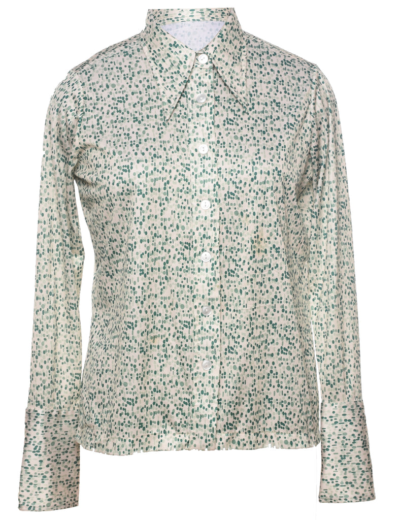 Polka Dot Shirt - L
