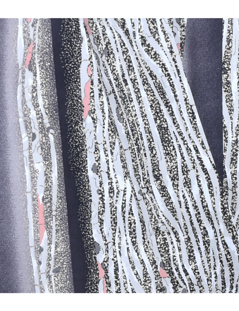 Printed Full Length Kimono - L