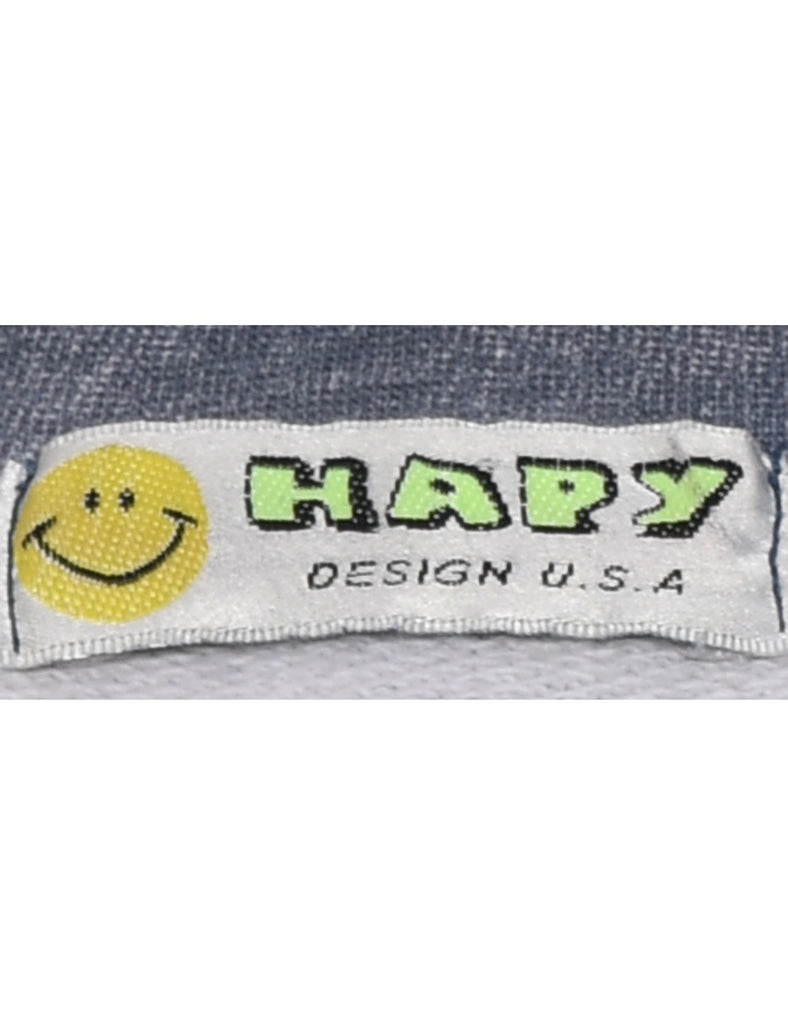 Printed Sweatshirt - L