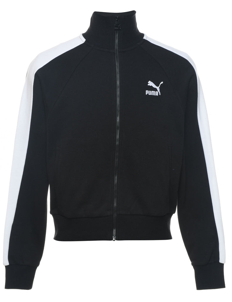 Puma Black & White Track Top - S