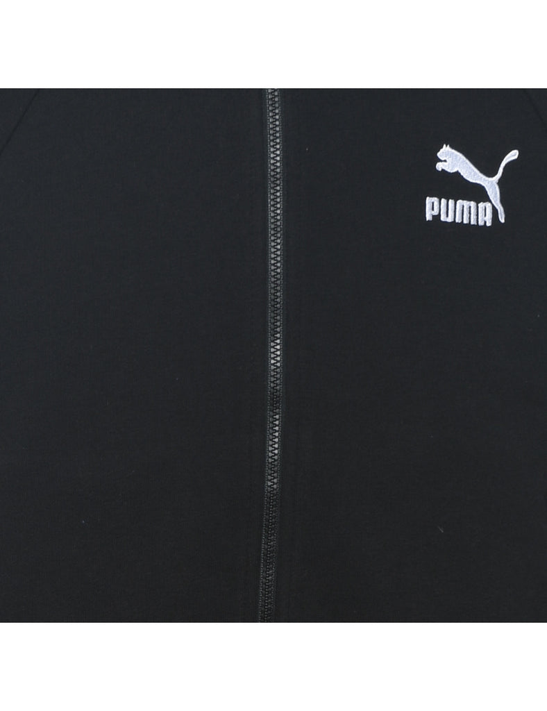 Puma Black & White Track Top - S