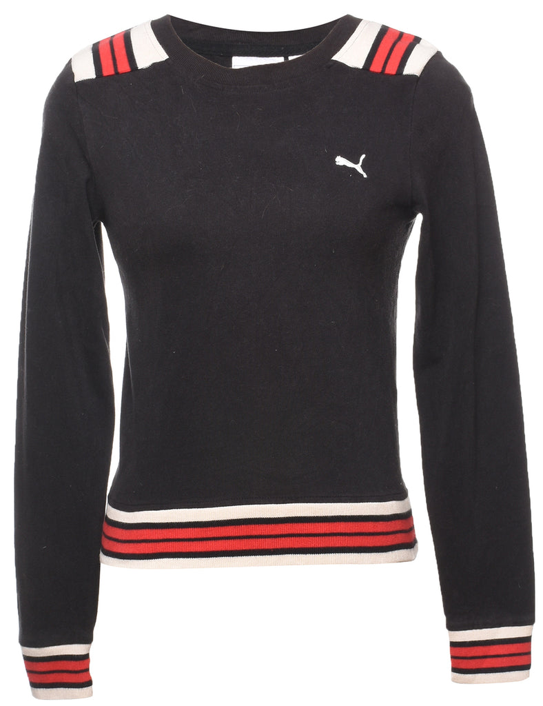 Puma Brown, Red & White Sweatshirt - S