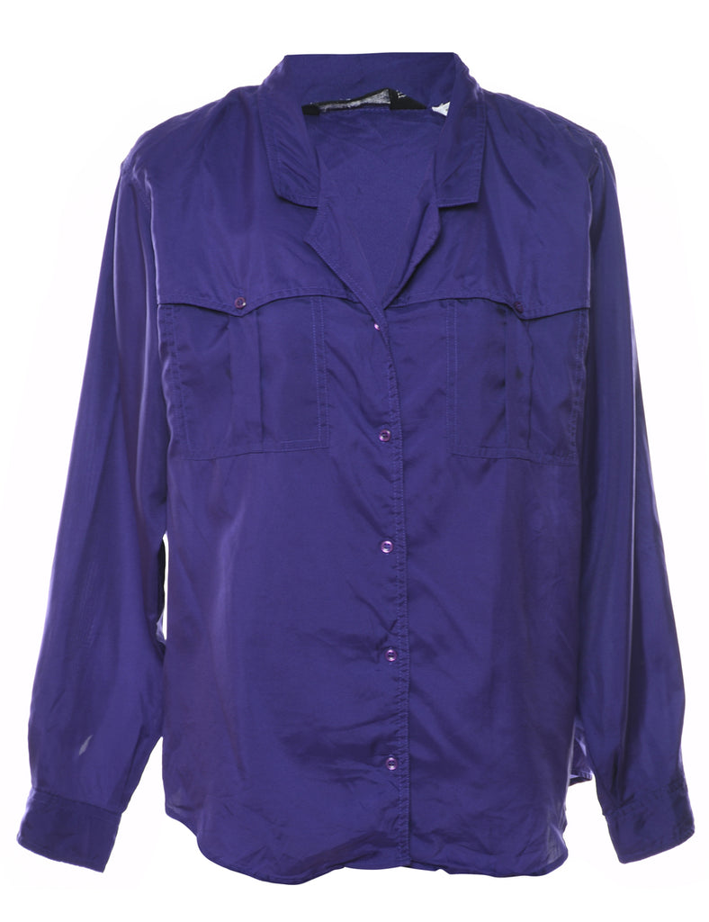 Purple Blouse - L