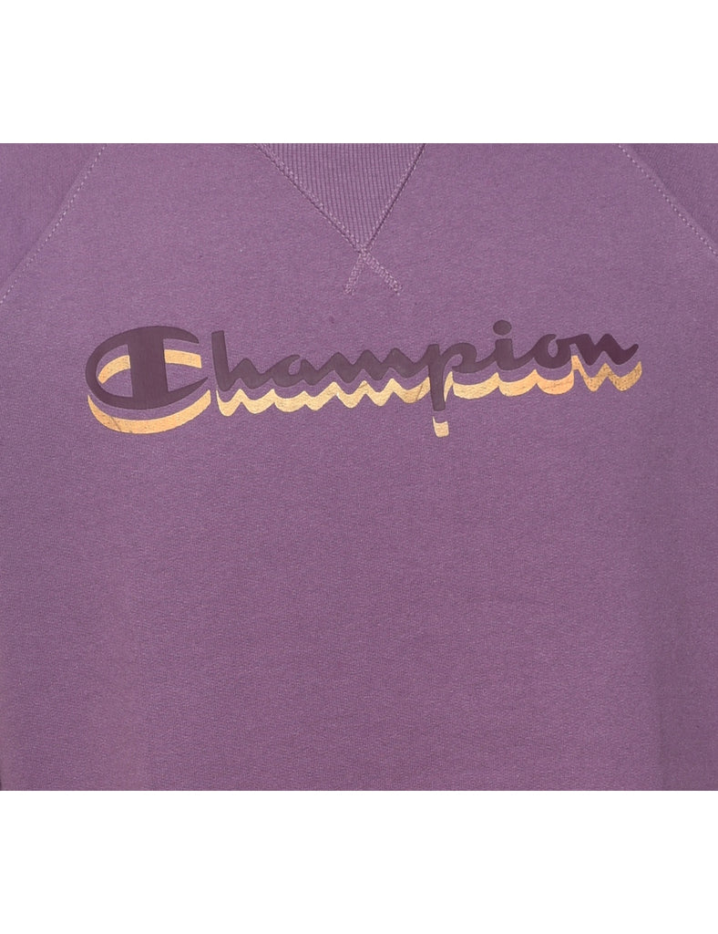 Purple Champion Sweatshirt - S