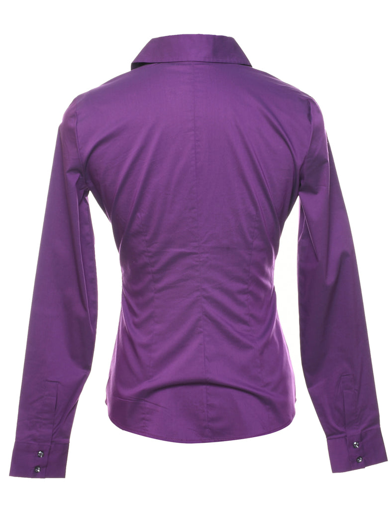 Purple Evening Blouse - XS
