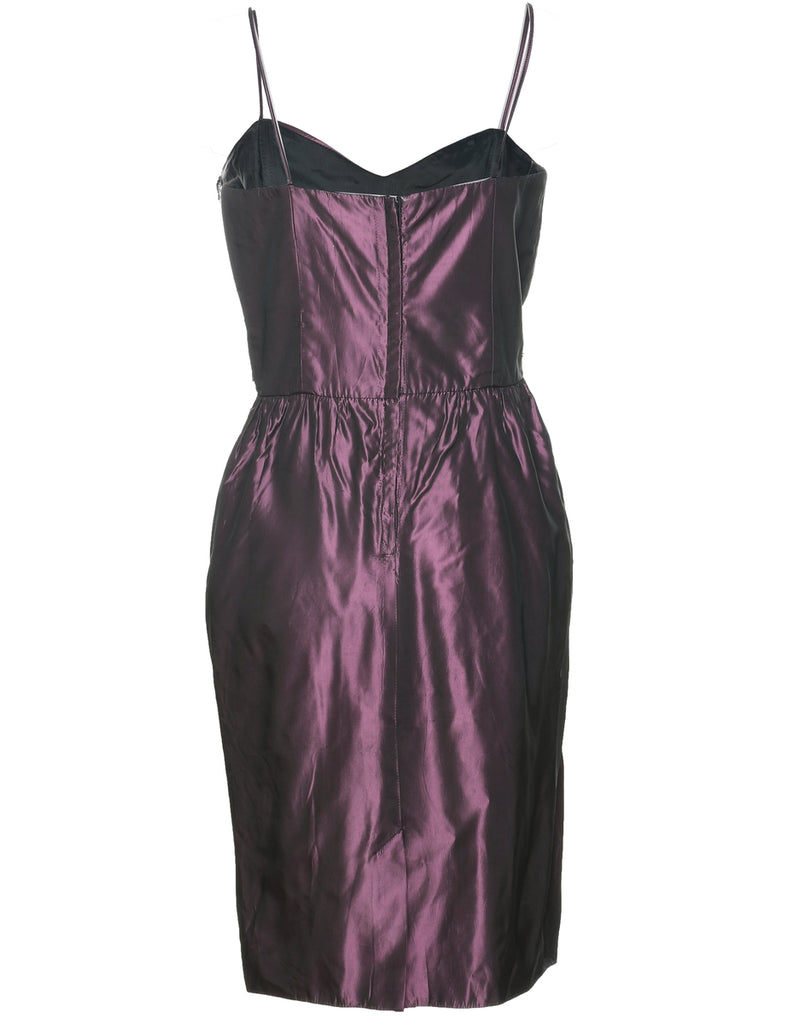 Purple Evening Dress - S