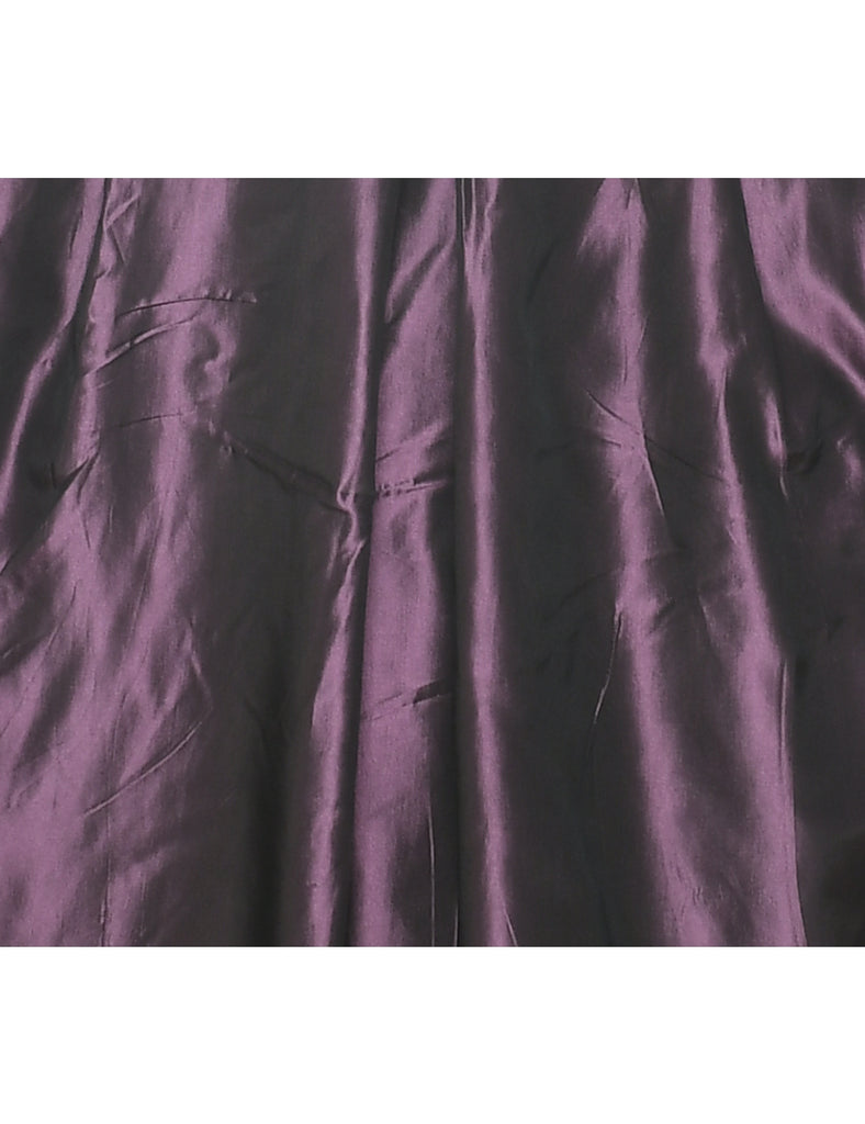 Purple Evening Dress - S