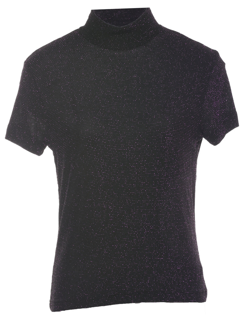 Purple Evening Top - S