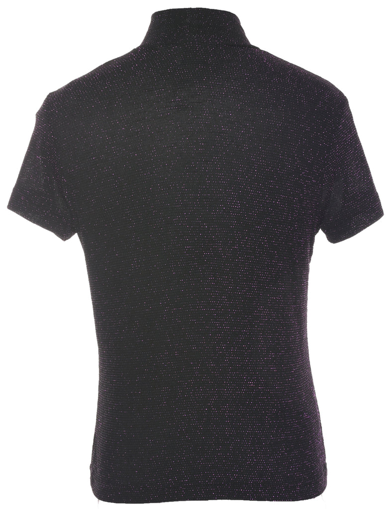 Purple Evening Top - S