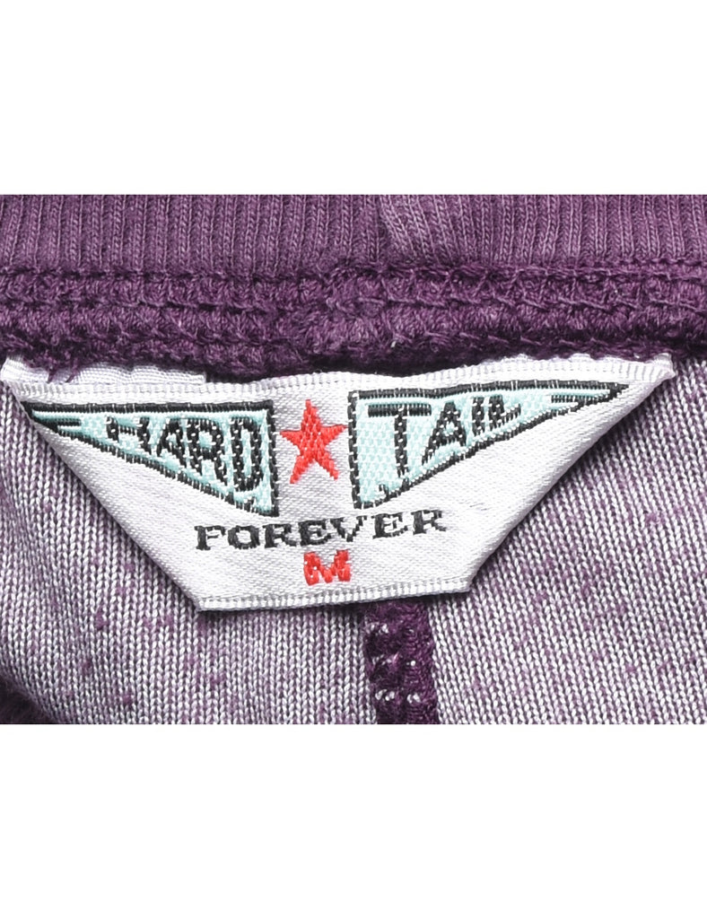 Purple Midi Skirt - M
