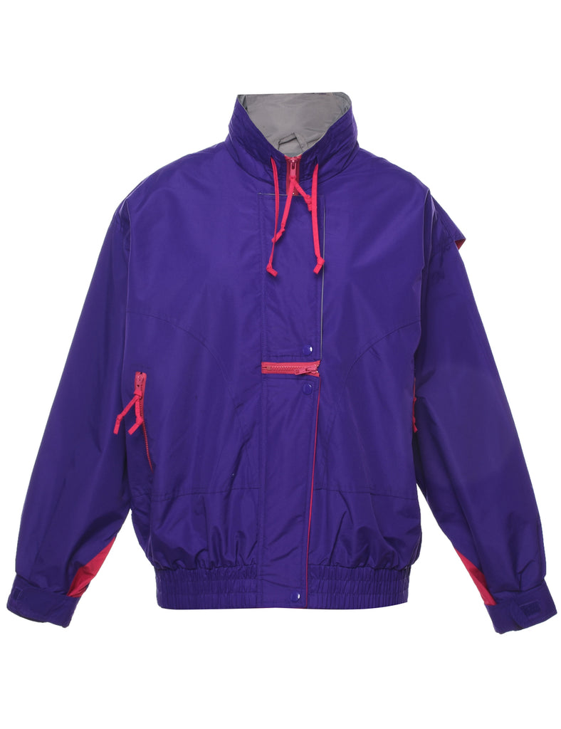 Purple Nylon Jacket - L