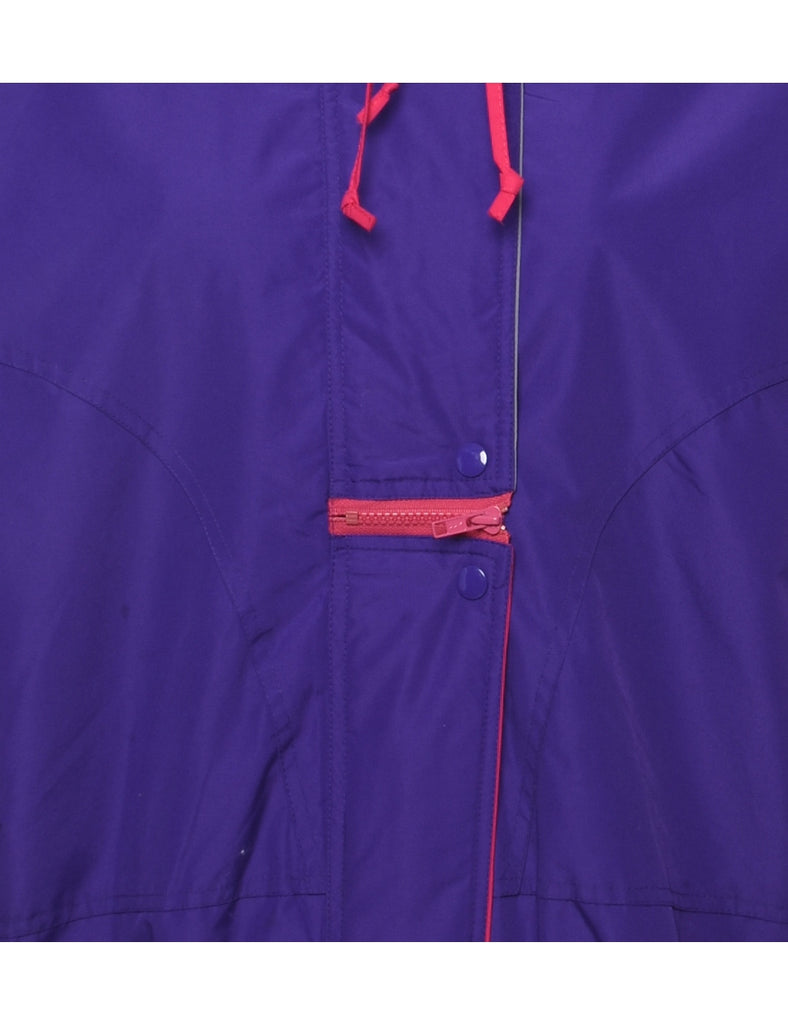 Purple Nylon Jacket - L