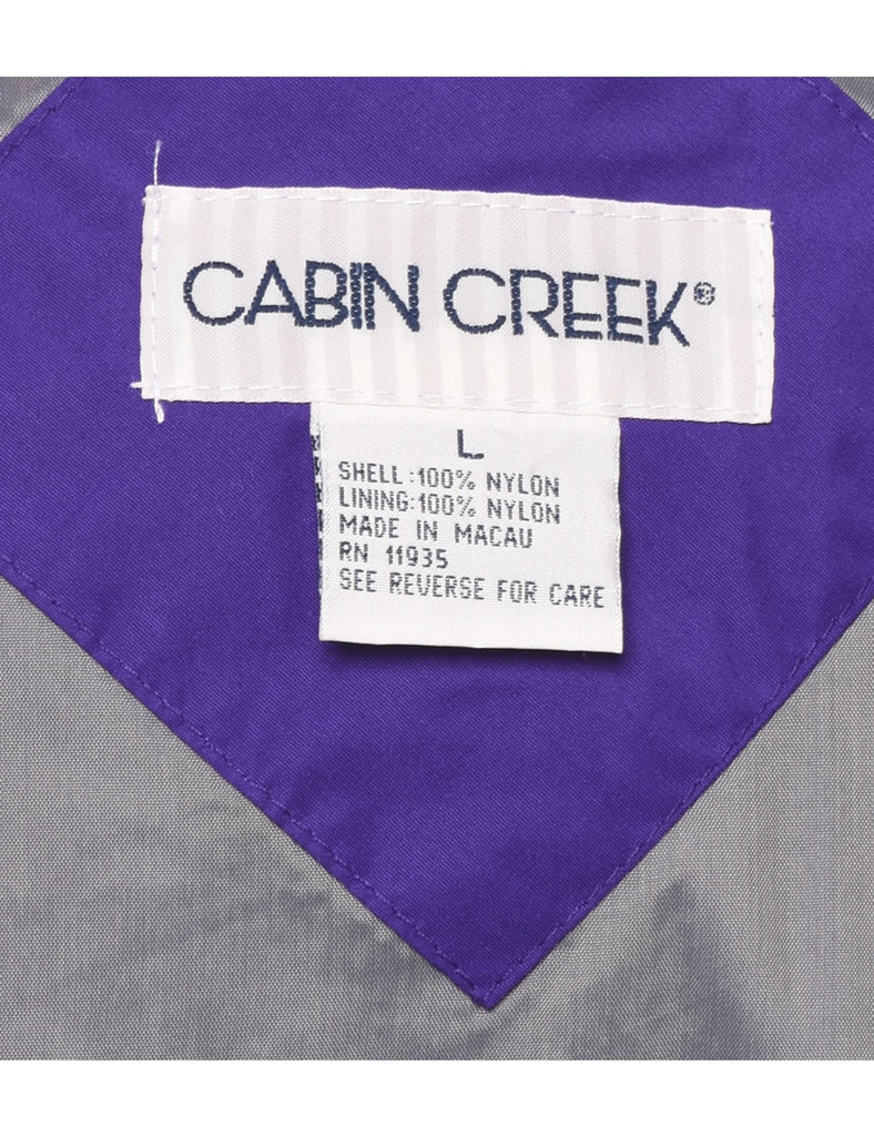 Purple Nylon Jacket - L