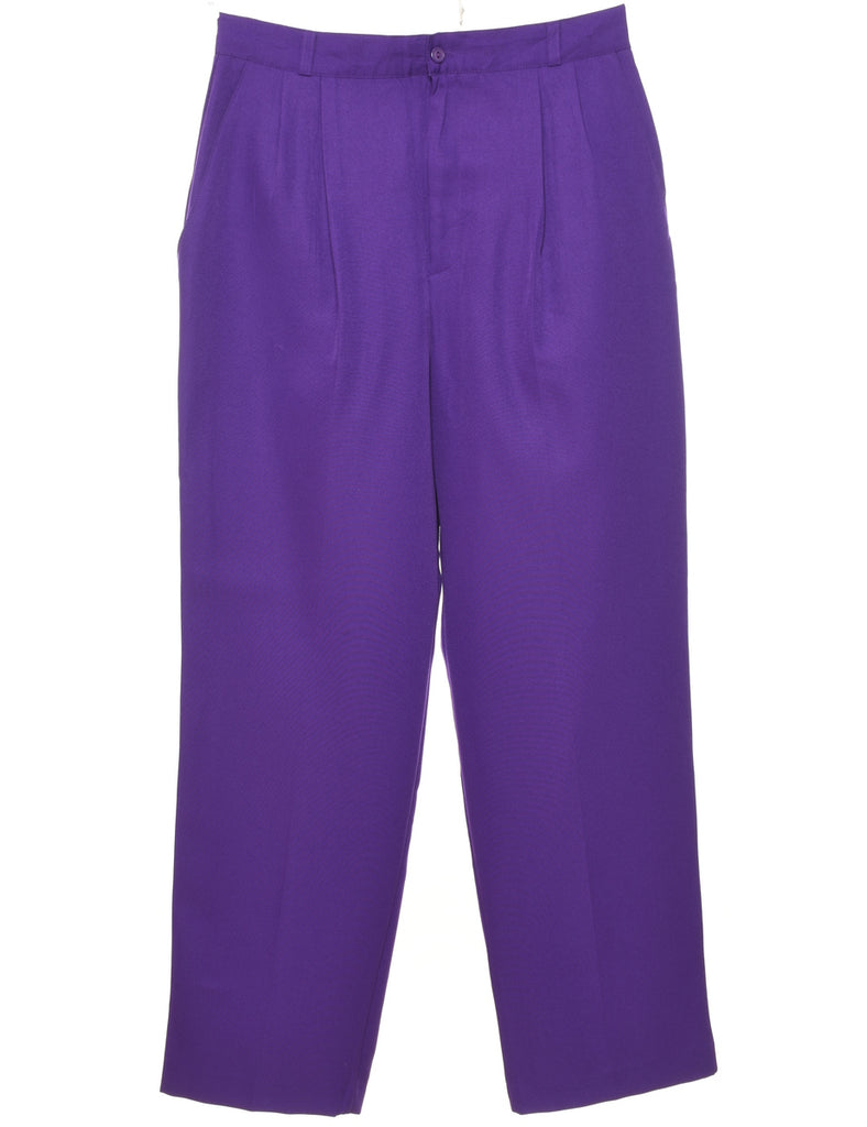 Purple Trousers - W30 L30