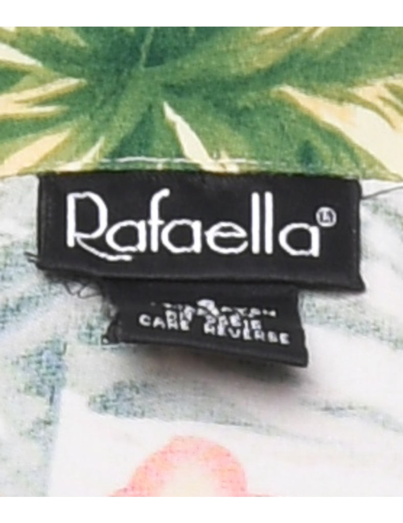 Rafaella Floral Hawaiian Shirt - S