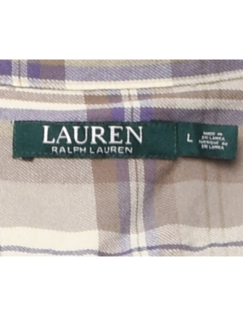Ralph Lauren Checked Shirt - L