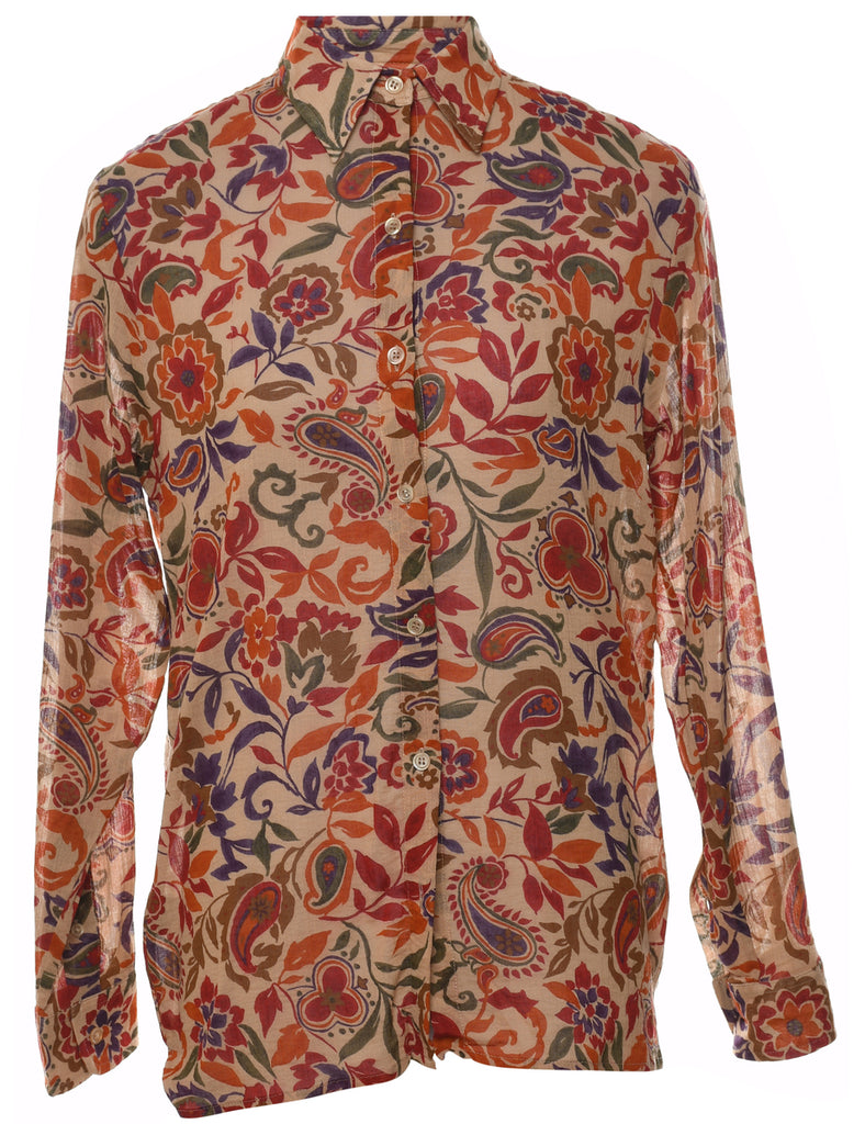 Ralph Lauren Floral Blouse - S