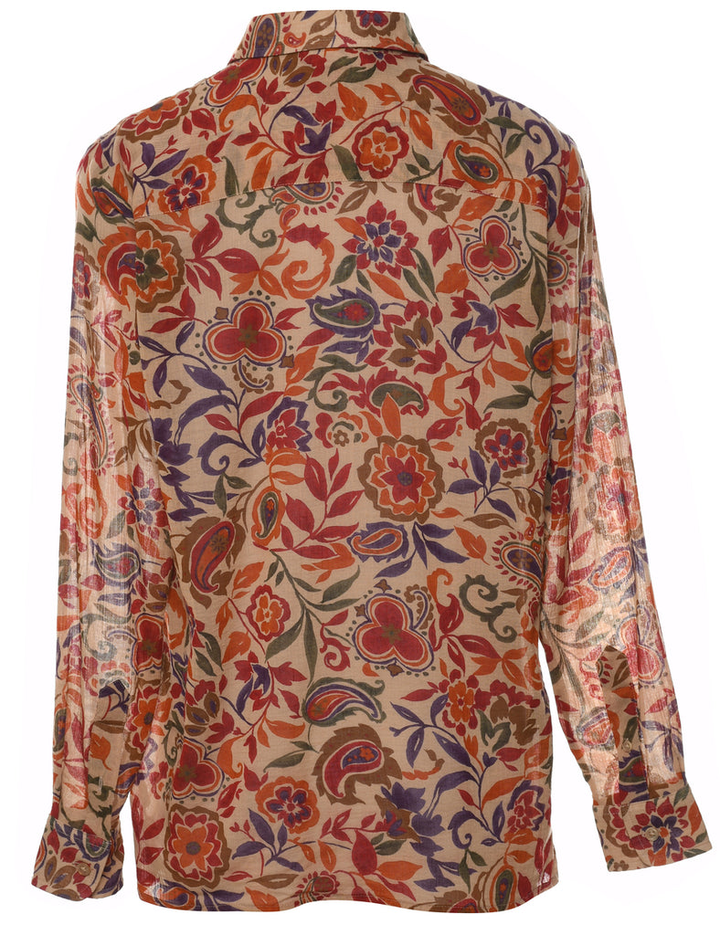 Ralph Lauren Floral Blouse - S