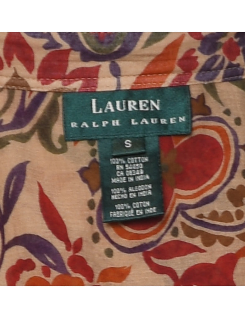 Ralph Lauren Floral Blouse - S