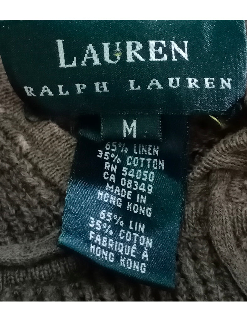 Ralph Lauren Hooded Jumper - M