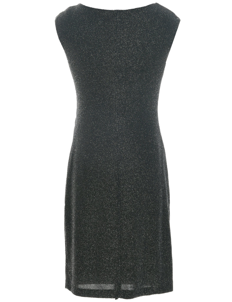 Ralph Lauren Lurex Thread Pattern Evening Dress - S