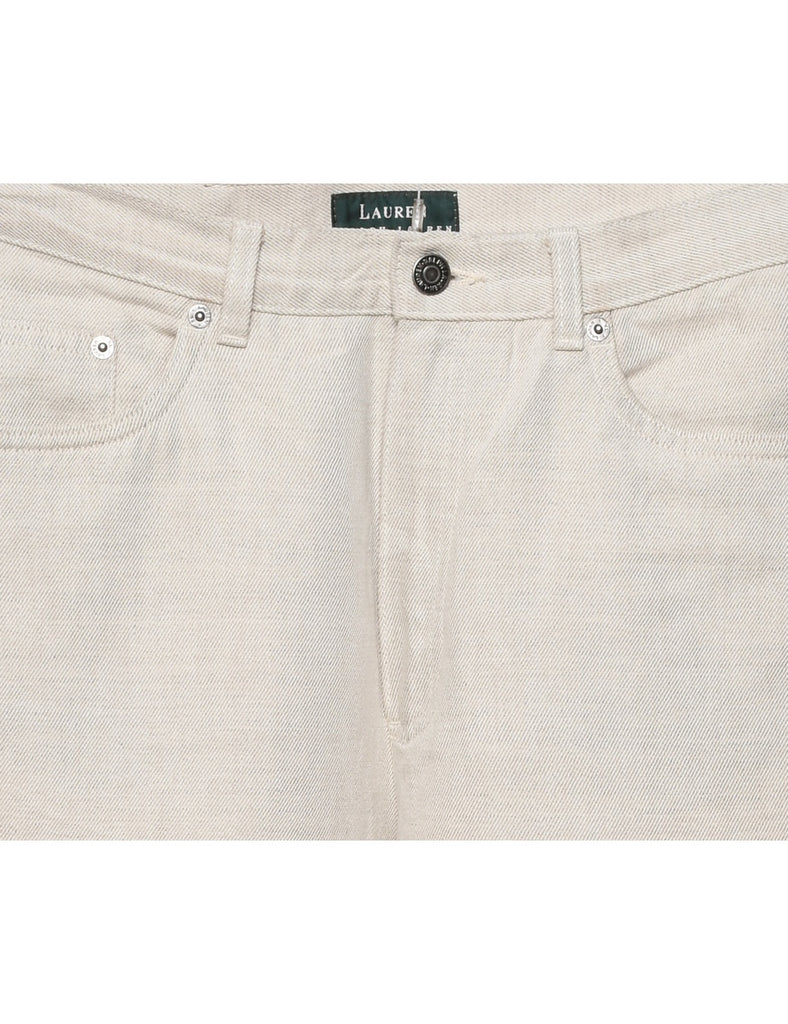 Ralph Lauren Off White Trousers - W30 L31